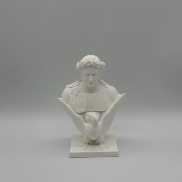 Napoleon Bust with Eagle Statue – 3D Printed French Emperor Collectible