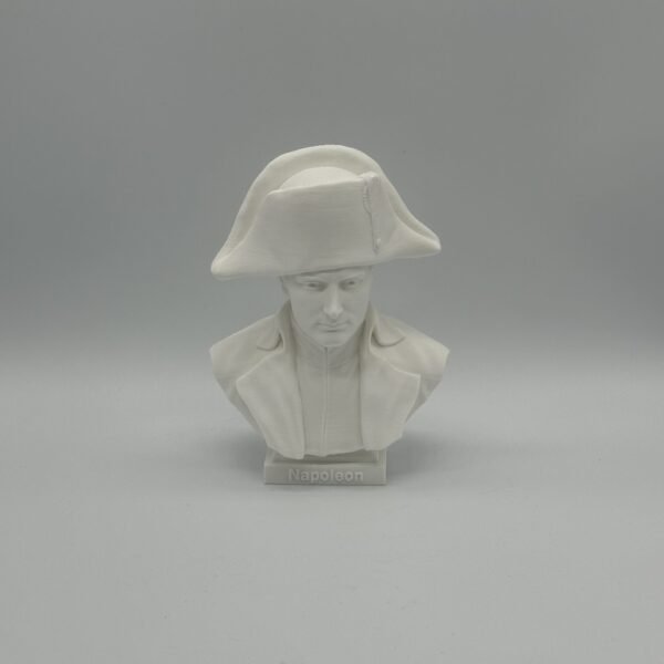 Napoleon Bonaparte Bust Sculpture v2 – 3D Printed French Emperor & Reformer Statue