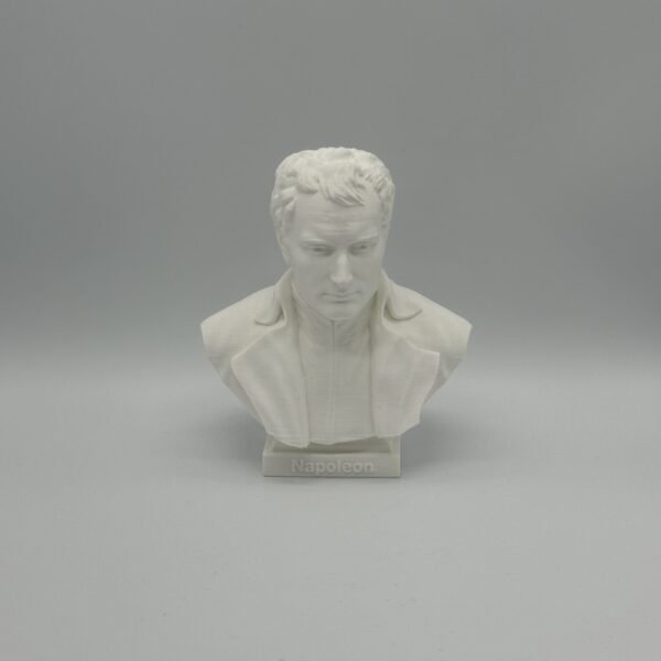 Napoleon Bonaparte Bust Sculpture Statue – 3D Printed French Emperor Collectible