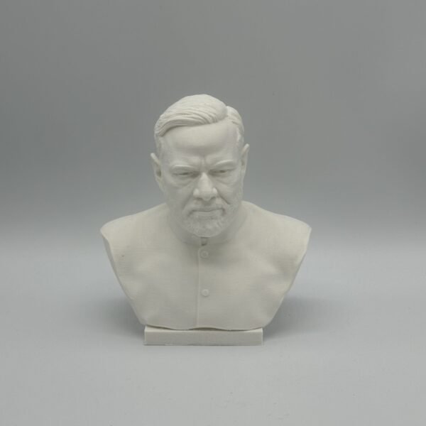 Narendra Modi Bust Sculpture Statue – 3D Printed Indian Prime Minister Collectible