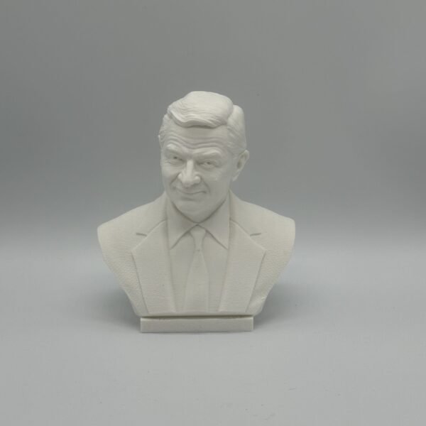 Mr. Bean Bust Sculpture Statue – Rowan Atkinson Comedy Icon | 3D Printed Collectible