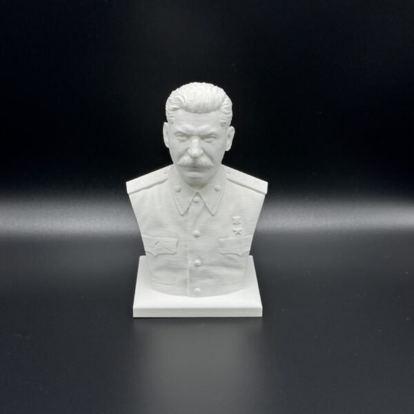 Joseph Stalin Bust Sculpture Statue – 3D Printed Soviet History Collectible